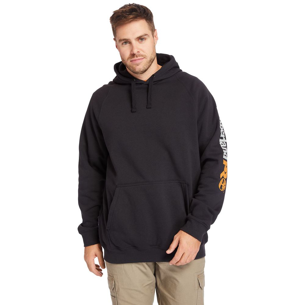 Sudadera Timberland Argentina Hombre - Pro® Big & Tall Hood Honcho Sport Hoodie - Negras - OYMLQN-57